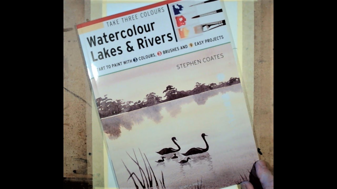 Демонстрация смывки от Take three colors Lakes & Rivers