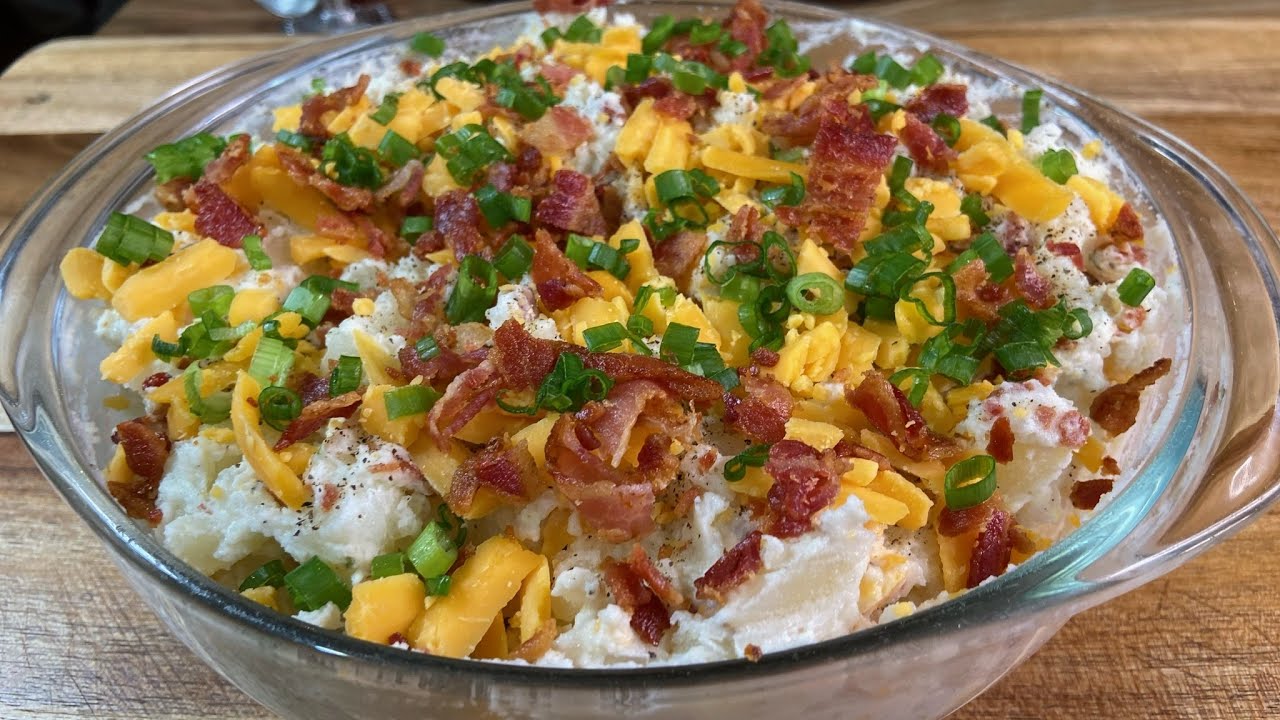 How To Make Loaded Baked Potato Salad