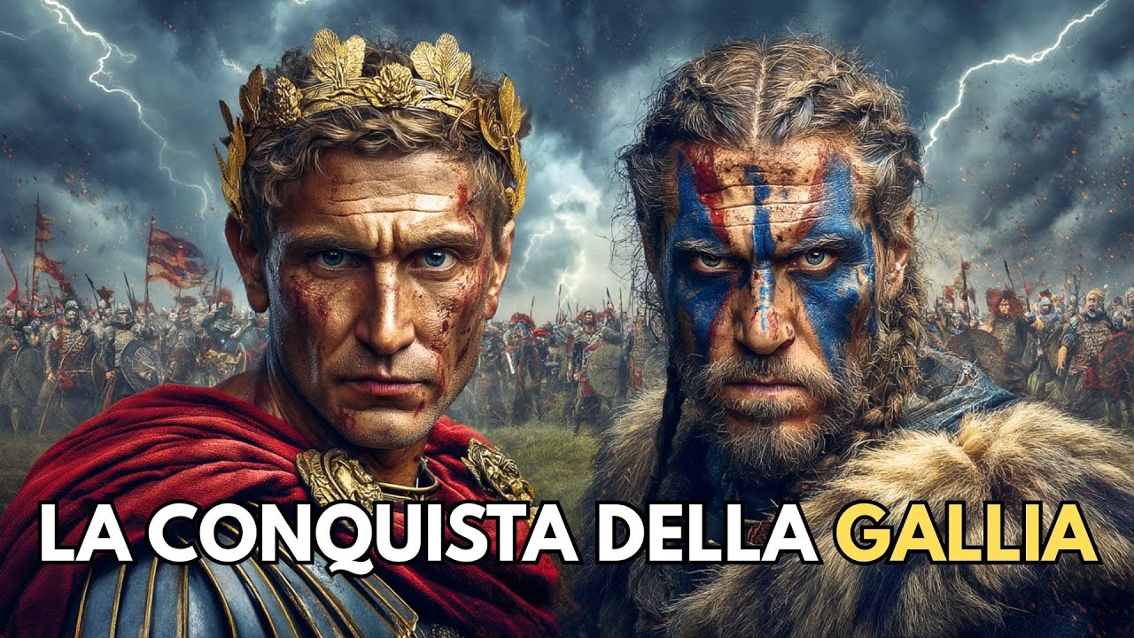 TUTTA LA CONQUISTA DELLA GALLIA &ndash; LA CAMPAGNA DI CESARE
