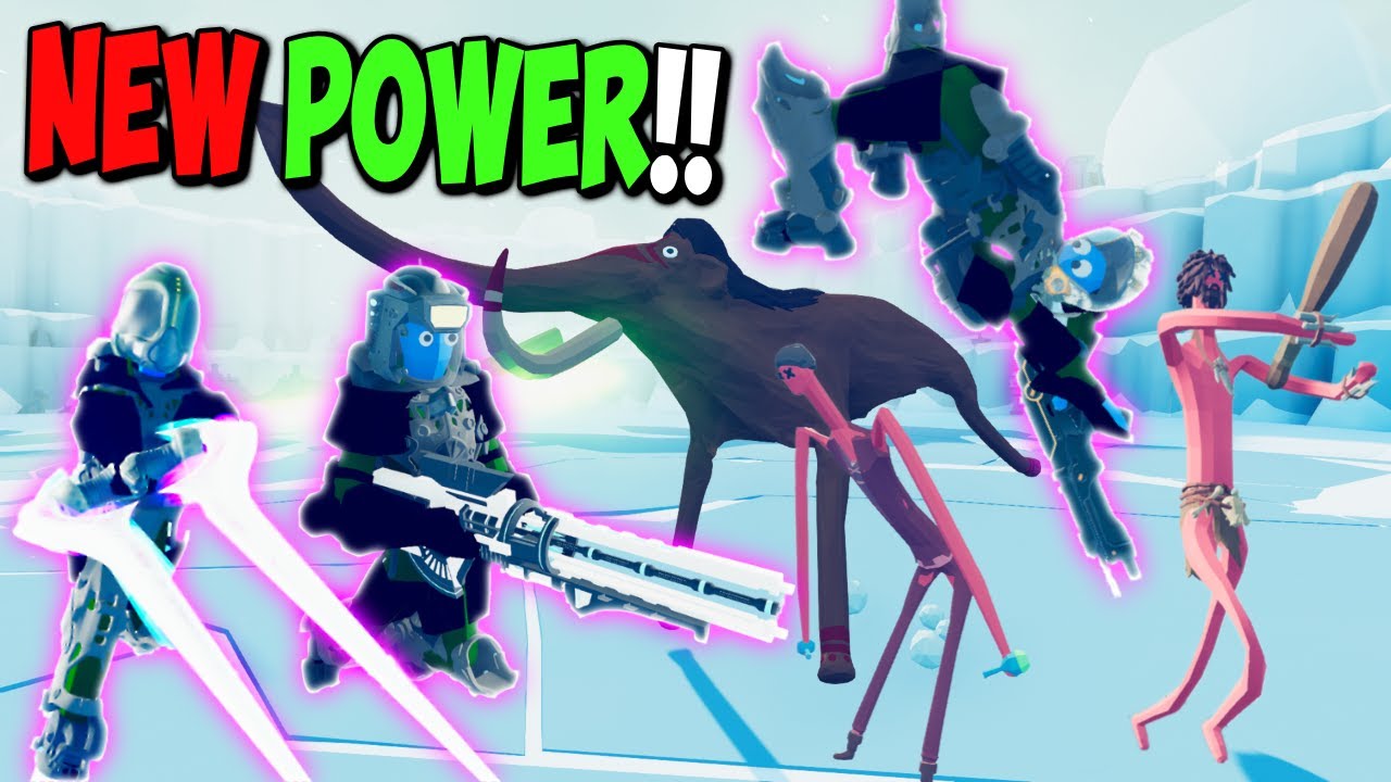 Updated Futuristic TABS Faction vs Every Faction - TABS MODS GAMEPLAY