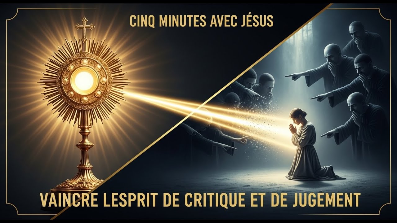 Cinq Minutes avec Jésus au Saint-Sacrement : Vaincre l'Esprit de Critique et de Jugement