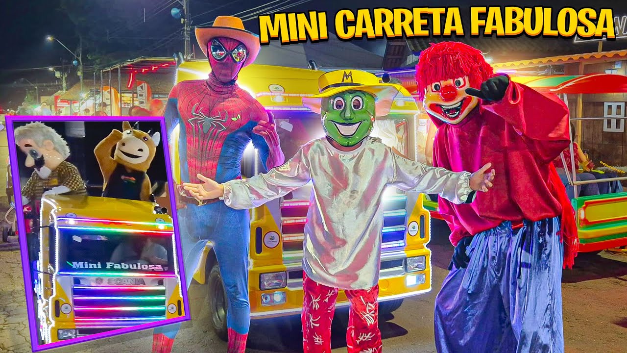 DANCEI NA MINI CARRETA FABULOSA NA EXPOSI&Ccedil;&Atilde;O DE LONDRINA!