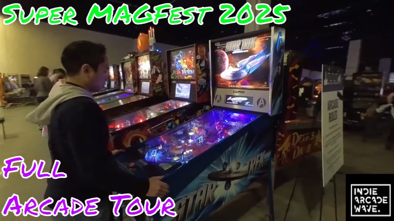 MAGFest Arcade 2025 Full Tour | Indie Arcade Wave