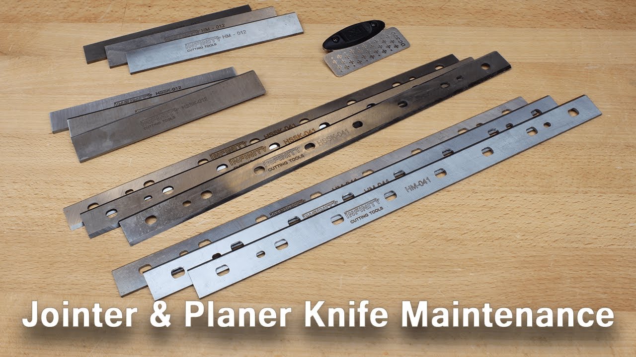 More Life and Better Performance from Jointer & Planer Knives