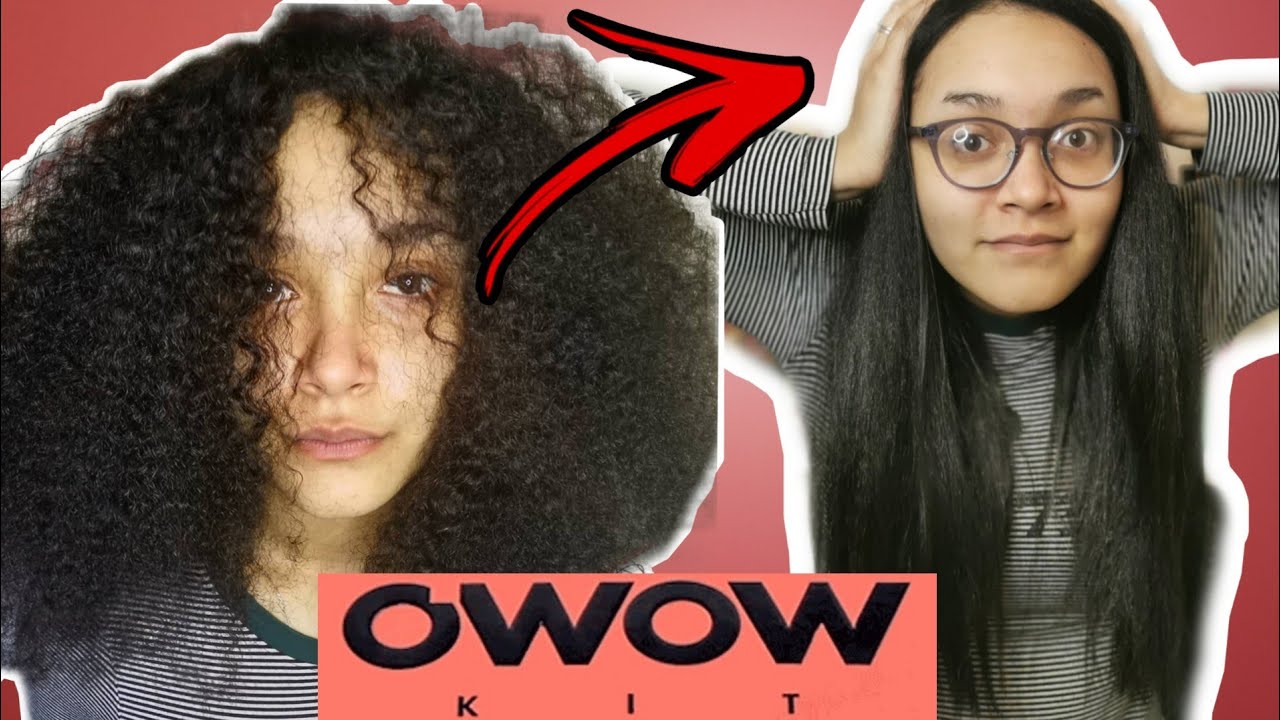 (ANSWR) OWOW  Hair Smoothing Treatment | STRAIGHTEST MY HAIR HAS EVER BEEN?