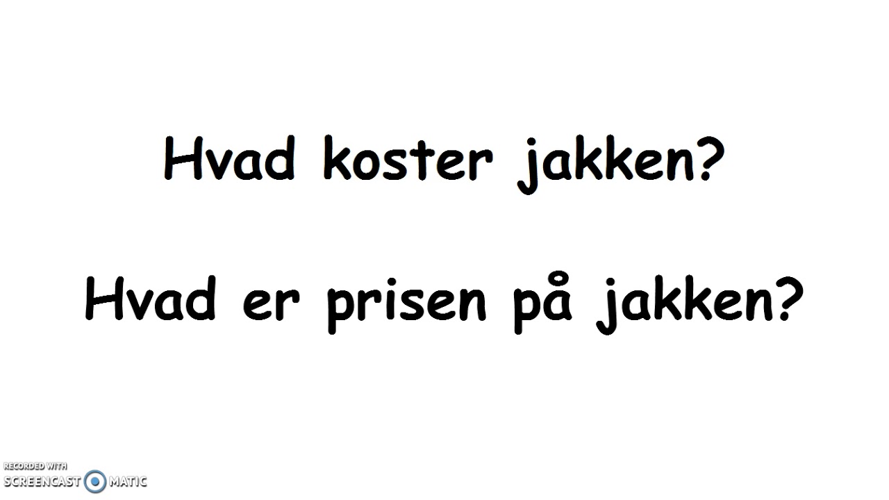Jeg taler lidt dansk  2