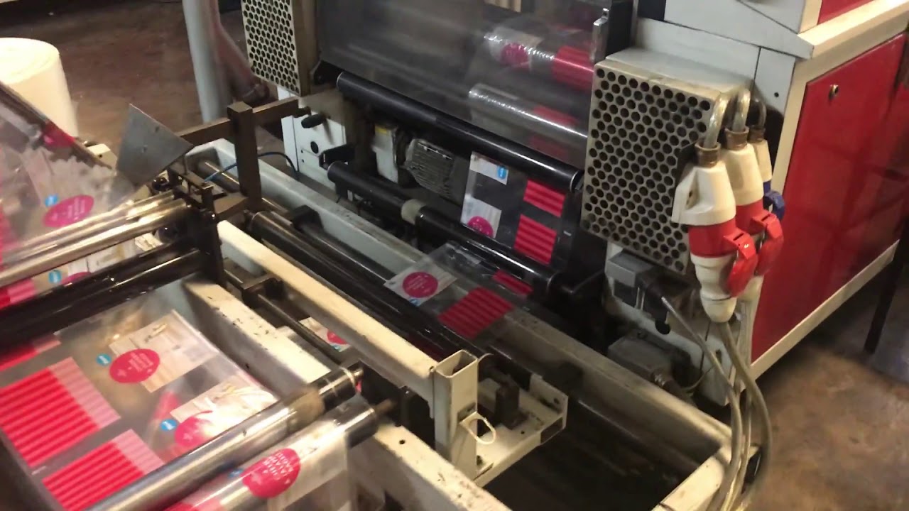 HUDSON SHARP FMC film bag making machine