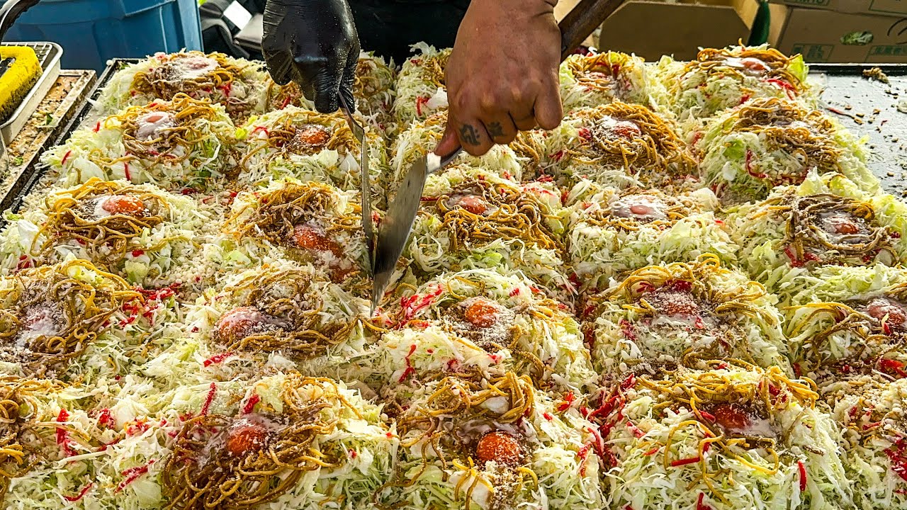 焼きたて広島風お好み焼き