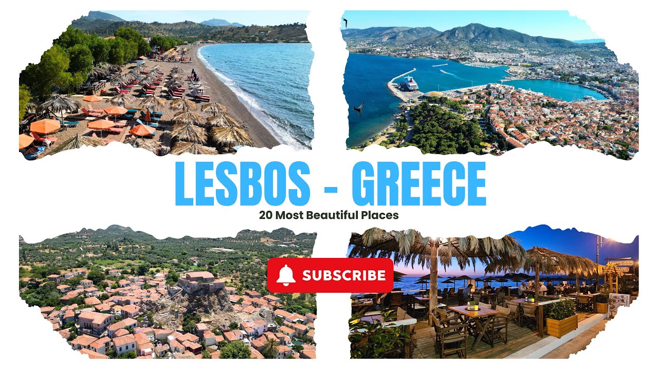 20 Most Beautiful Places In Lesbos, Greece | Drone