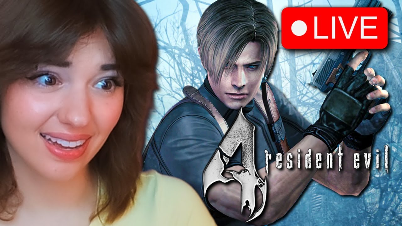 DADD- I mean LEON IS HERE! | Resident Evil 4 [🔴LIVE ]