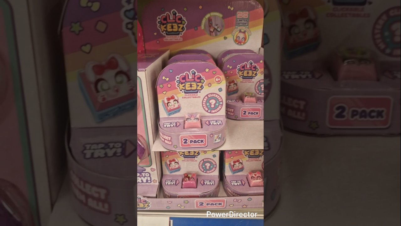 Clic keez toys variety in tesco 😍 