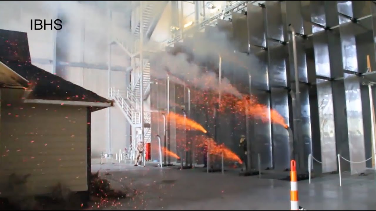 IBHS Research Center Ember Storm Test Highlights