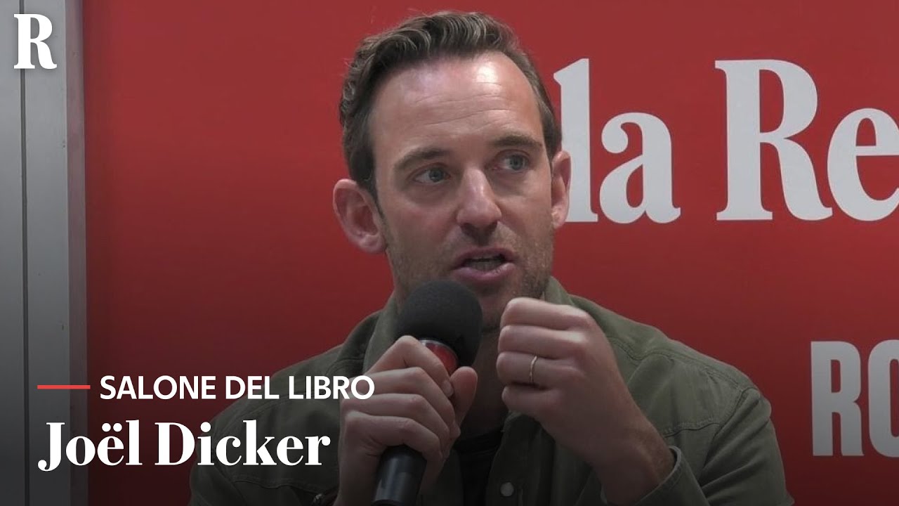 Joël Dicker all'Arena Repubblica Robinson: 