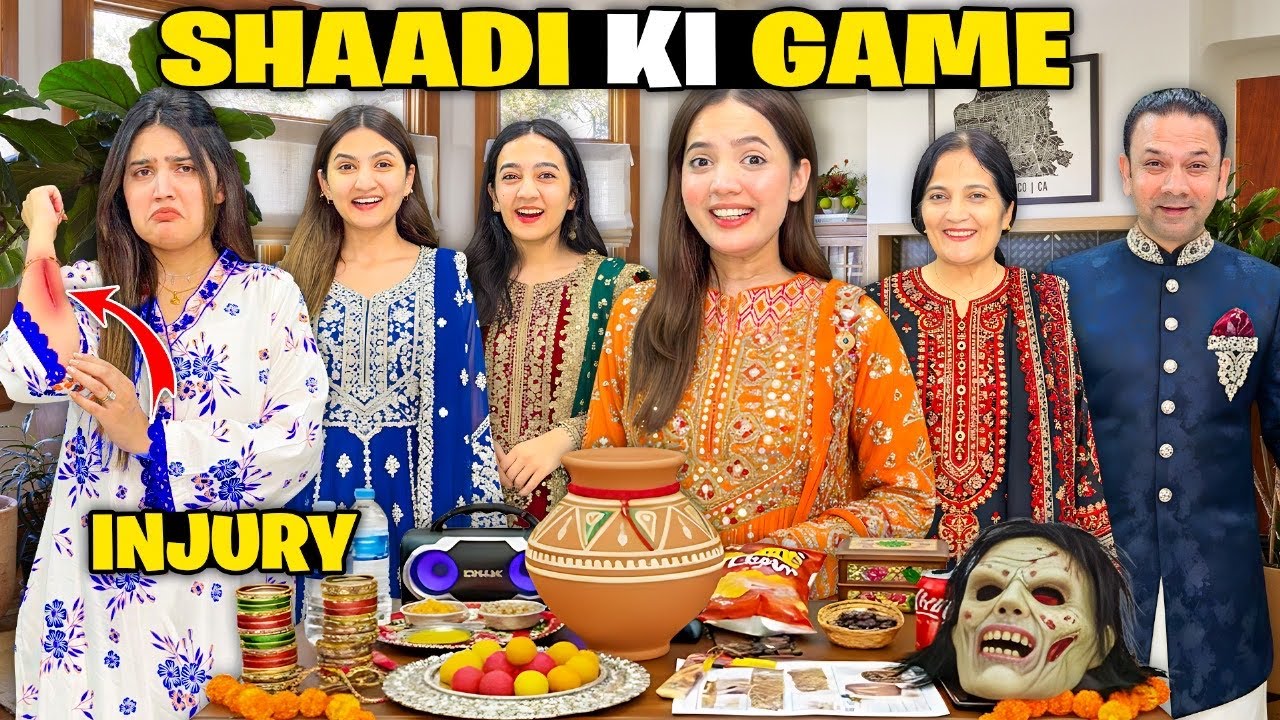 Shaadi Wali Game Sabke Sath Kheli🤩&hearts;️Iqra Ko Chot Lagi😰😓|Zainab Trip Sy Wapis Agayi😍💗|Sistrology 