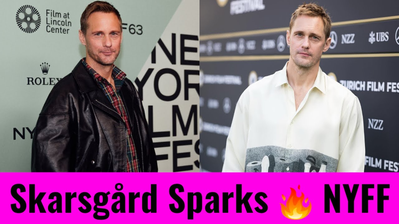 Alexander Skarsgård’s Steamy Pillion Premiere Ignites NYFF 2025! 🔥