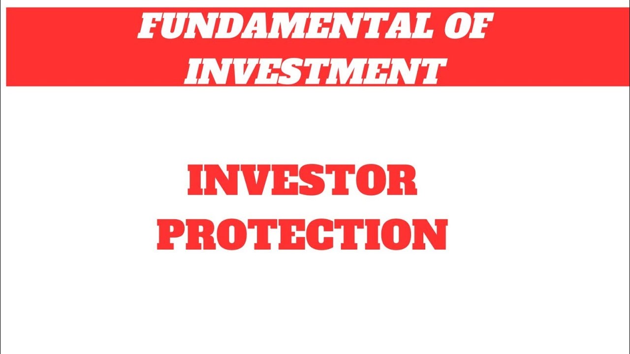 Investor protection