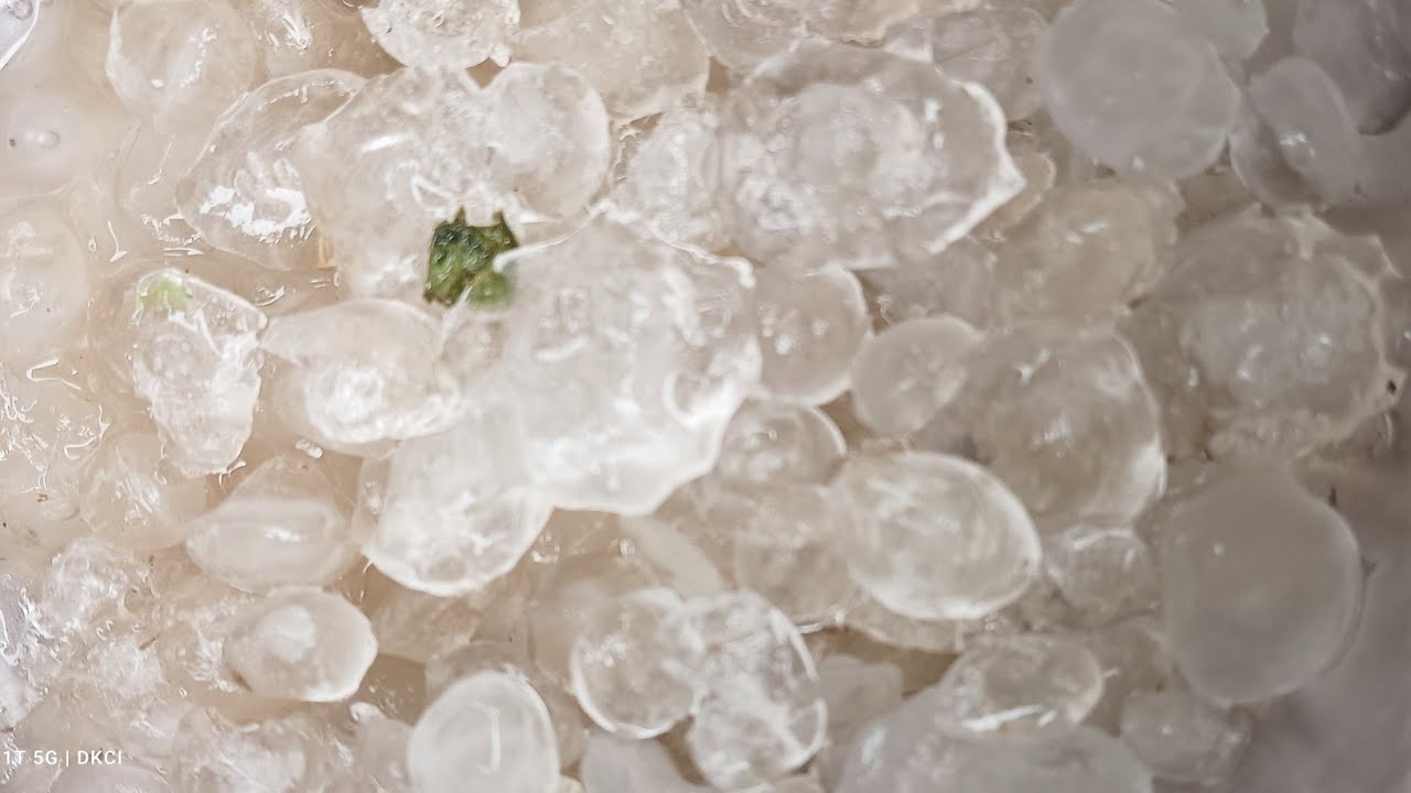 #video barish and ola, rain with snow fall