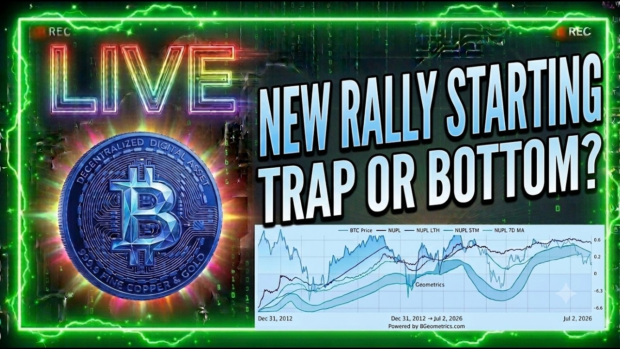 BITCOIN RALLY TO 70K? FINAL BULL TRAP!? Preparing For End of Bear Market! Bitcoin MSTR Dogecoin LIVE