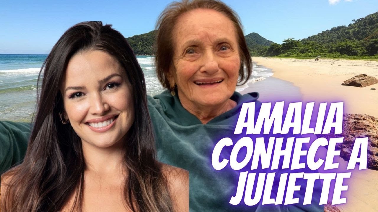 AMALIA CONHECE A JULIETTE, ELAS SÃO AMIGAS!