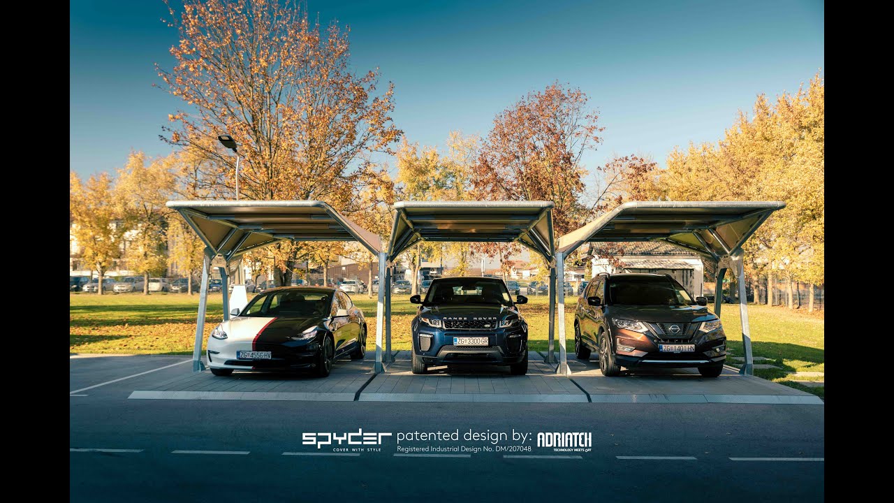 Spyder Carport Featured in TV Automobile Magazine 