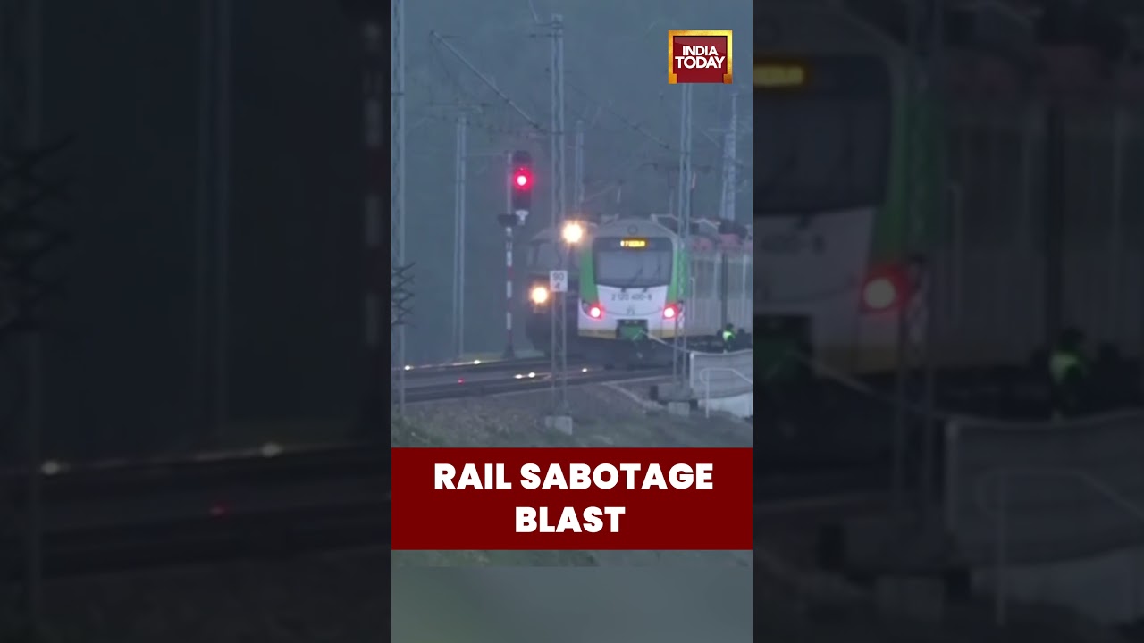 Polish interior minister confirms rail line sabotage caused by explosion, investigation underway