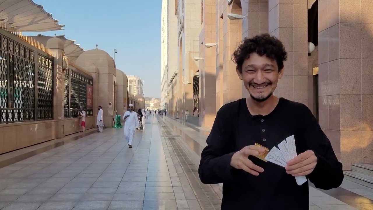 (HD) Walking POV - Saturday Morning at Nabawi Mosque (Umrah Experience 2022)