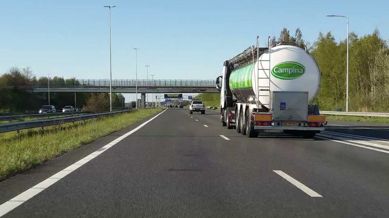 Dashcam Beelden Breda ---》Dordrecht Via A16.(Knooppunten: Galder,Princeville, Zonzeel,Klaverpolder).
