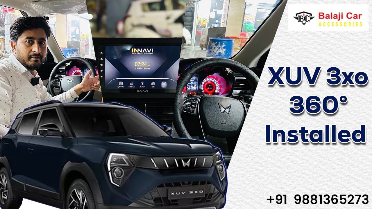Mahindra XUV 3xo 360° Camera Installation | Complete Guide