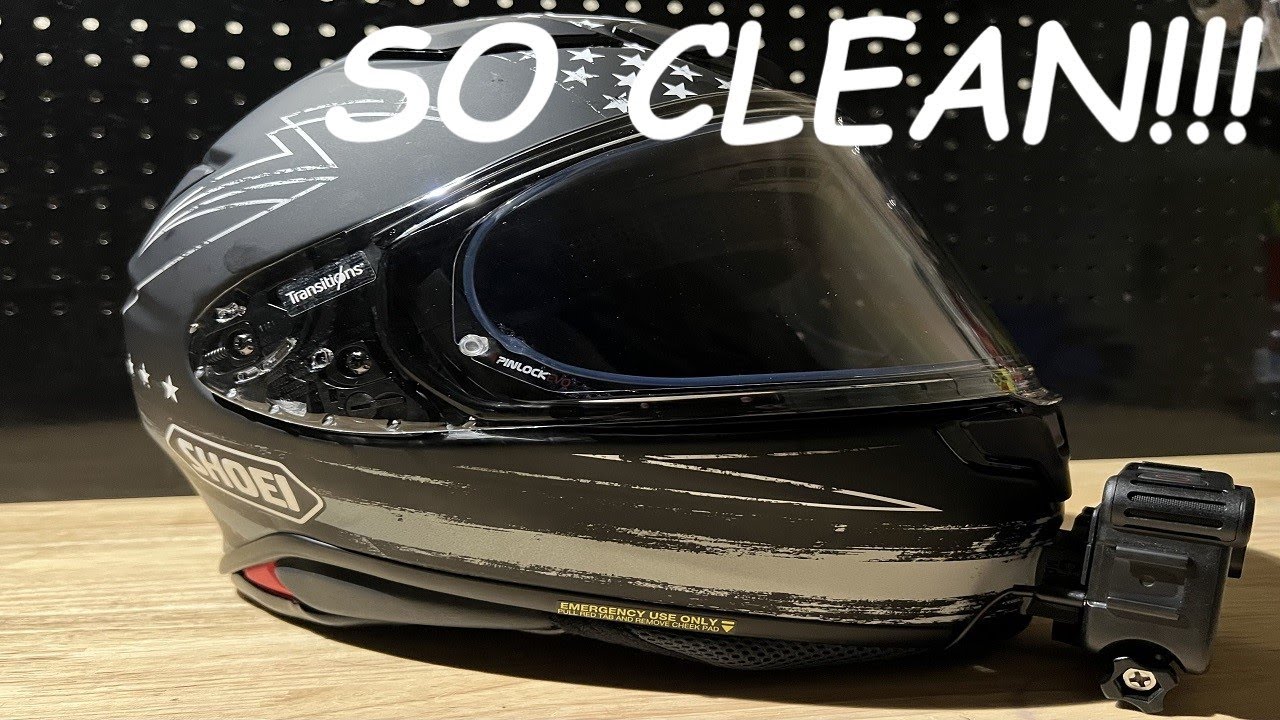 Photochromic Visor // Shoei Install and Setup