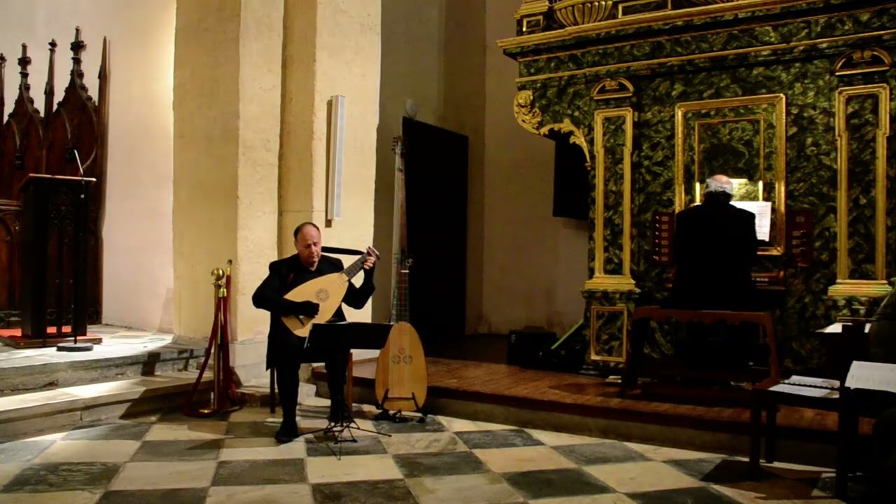 Vivaldi Largo in D-Dur Laute: Giulio Chiandetti und Orgel: Mauricio Pergelier