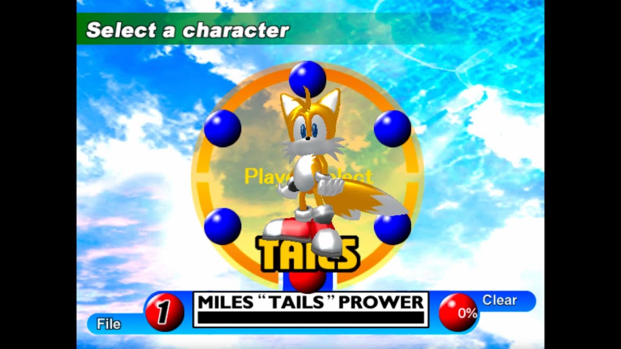 Sonic Adventure DX: Прохождение Tails [1080 HD]