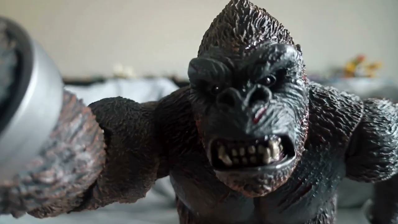 King Kong and Godzilla stop motion movie
