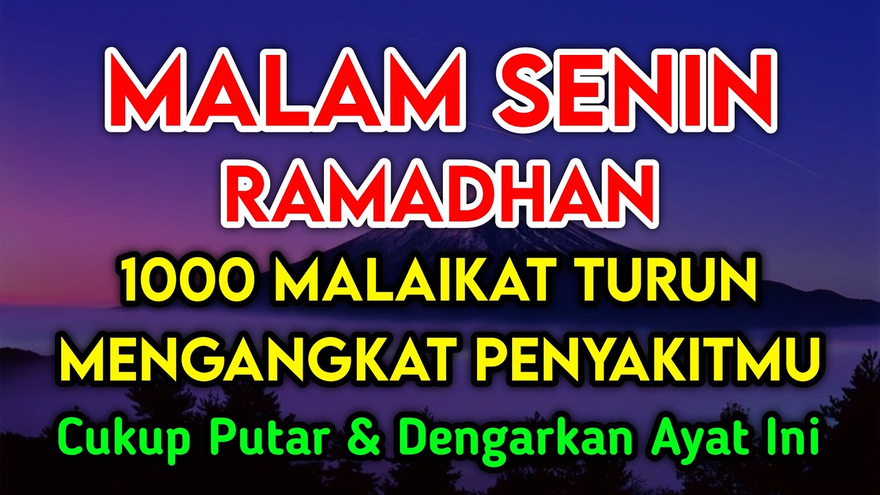 RAMADHAN MUSTAJAB DOA PENY3MBUH SEGALA PENY4KIT🤲 INSYAALLAH S4KIT DITUBUHMU S3MBUH DOA SYIFA RUQYAH