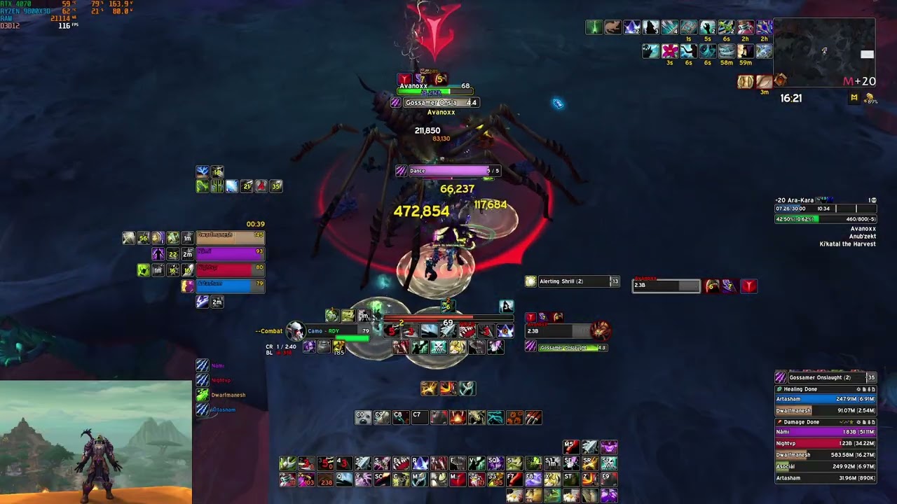 Ara-Kara, City of Echoes +20 BM Hunter Pov