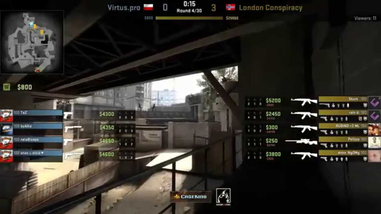 Caseking King of Kings: VP vs LC | Virtus.pro vs London Conspiracy (13.11.2014)