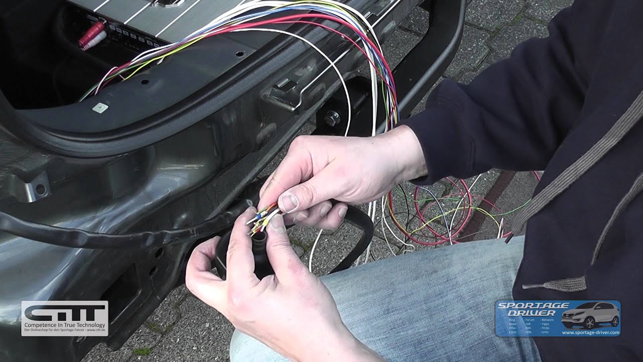 Sportage Driver - Installation Steinhof AHK - Sportage SL