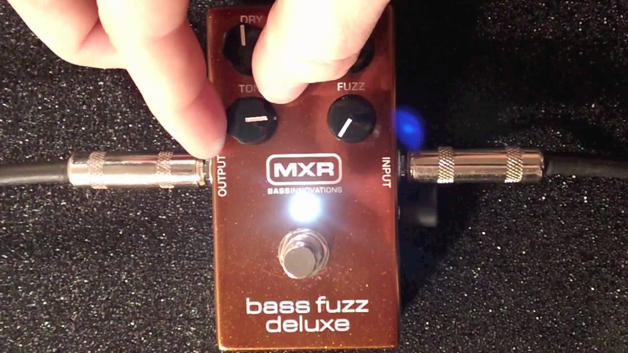 The Best Fuzz Pedal for Bass! MXR Bass Fuzz Deluxe