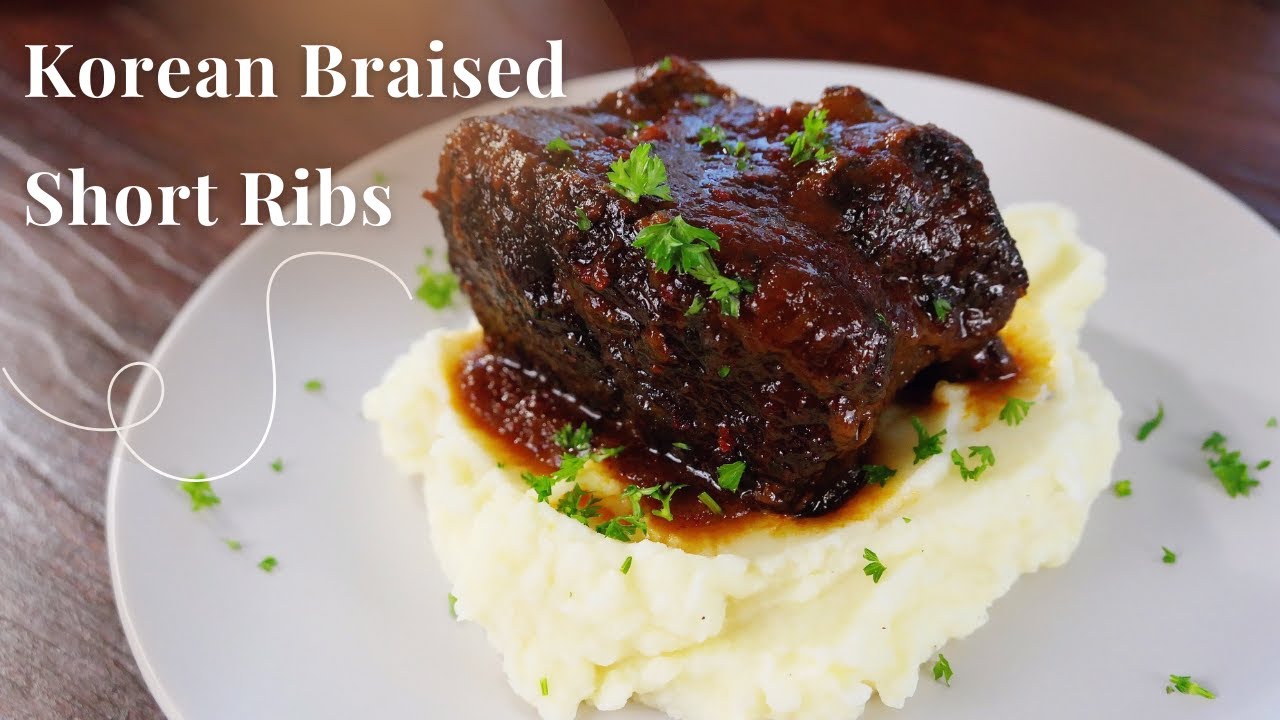 Instant Pot Korean Braised Beef Short Ribs (Galbi Jjim) - Tender & Savory!