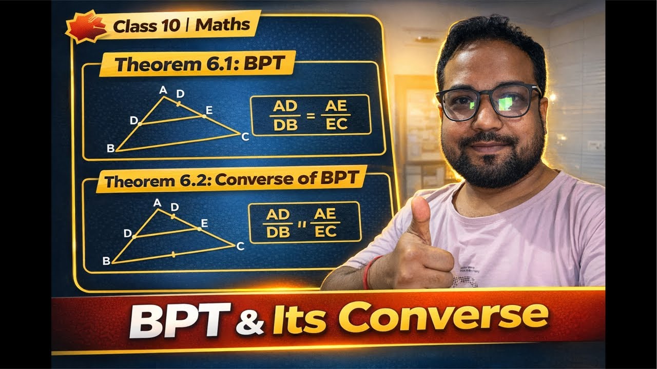 BPT & Its Converse Explained 🔥 | Class 10 Maths Chapter 6 | Board Exam 2026
