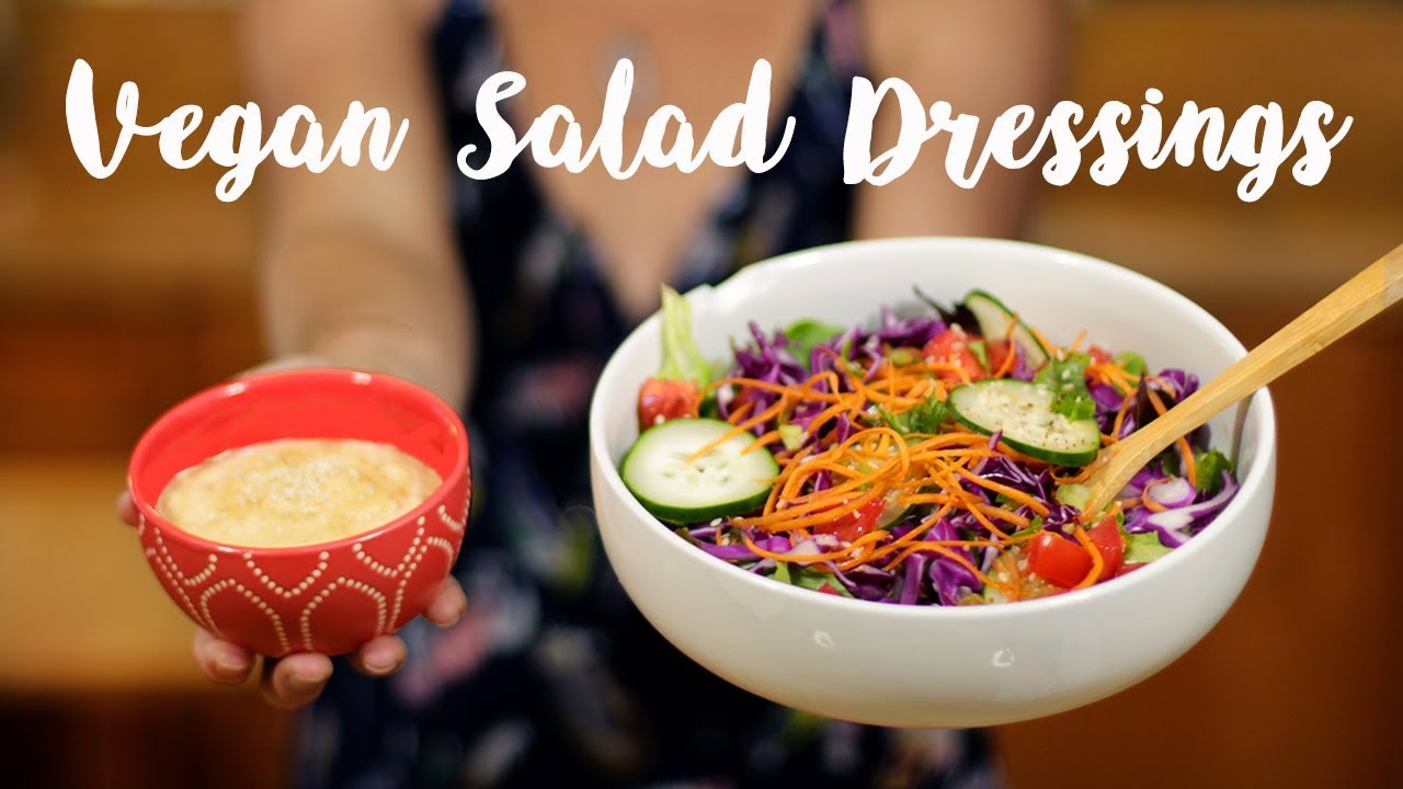 Homemade Amazing Vegan Salad Dressings