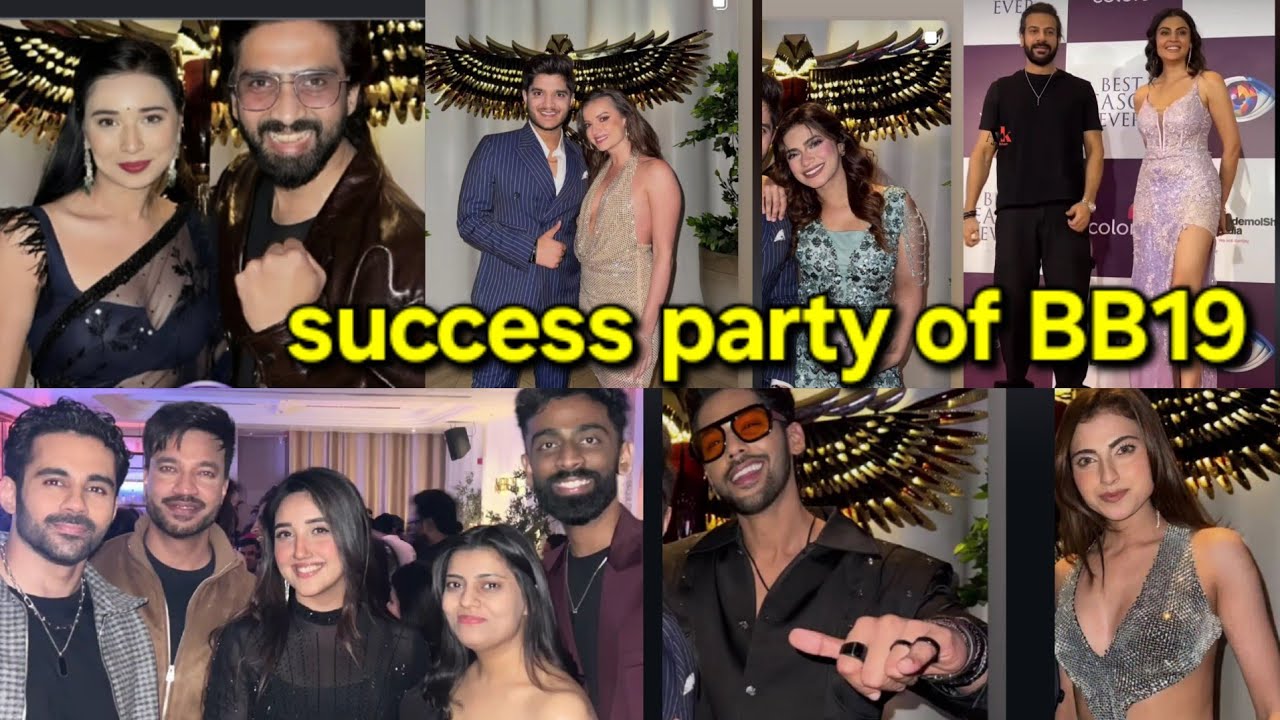 All contestants of Bigg Boss 19 together in success party of this season, dance, masti ka full video