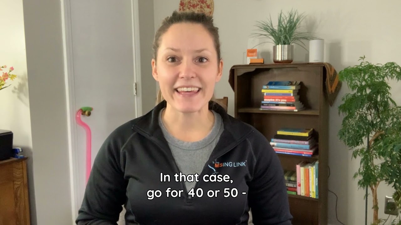 How many repetitions of exercise is best?