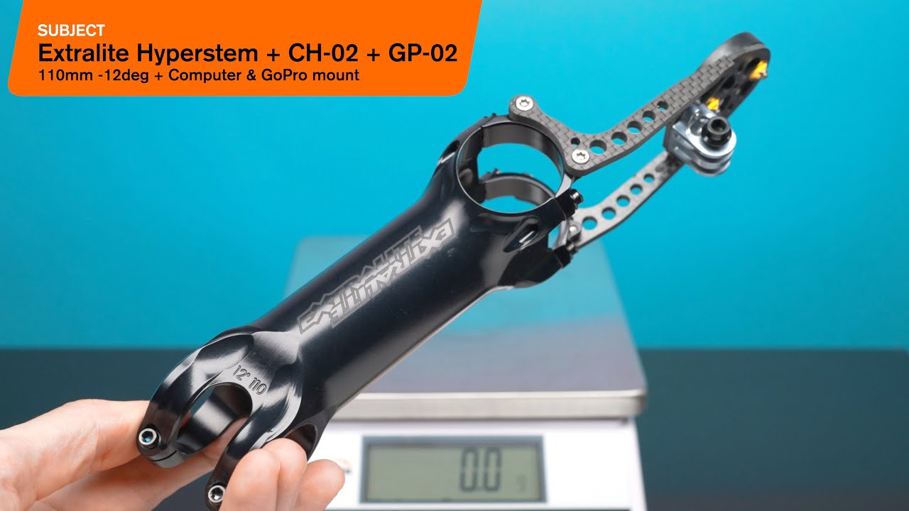 Extralite Hyperstem + CH-02 + GP-02: Real Weight