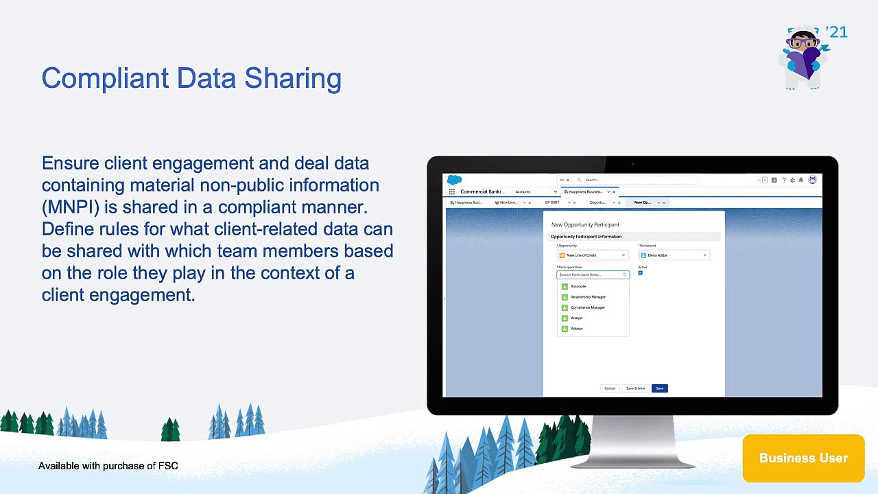 Financial Services: Compliant Data Sharing