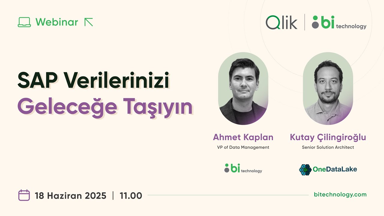 Webinar I SAP Verilerinizi Geleceğe Taşıyın!