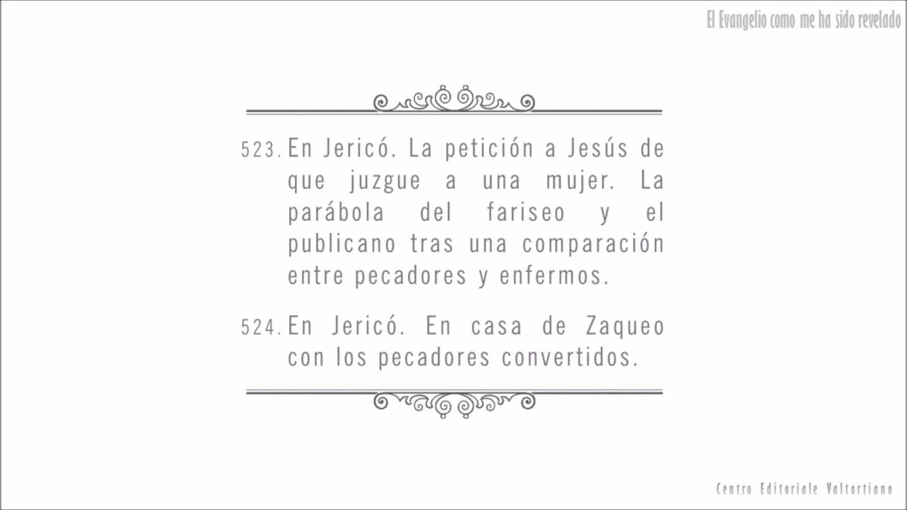 El Evangelio como me ha sido revelado: 523-524