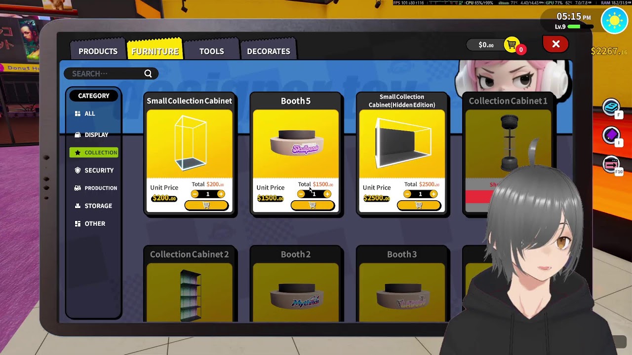 【Blind Box Shop Simulator】Open your own blind box store in the anime city of Akihabara (Demo)