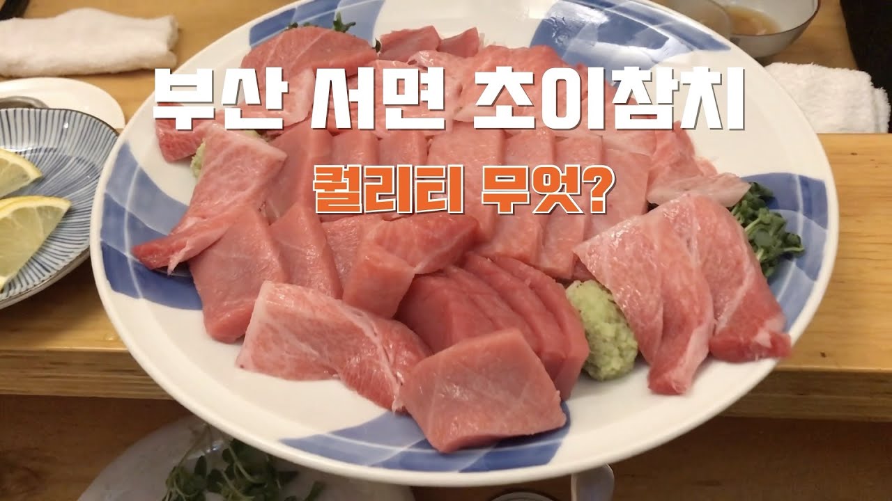 부산 서면 참치전문점 초이참치 | 아카미 주도로 오도로 까지 입에서 살살 녹는다.