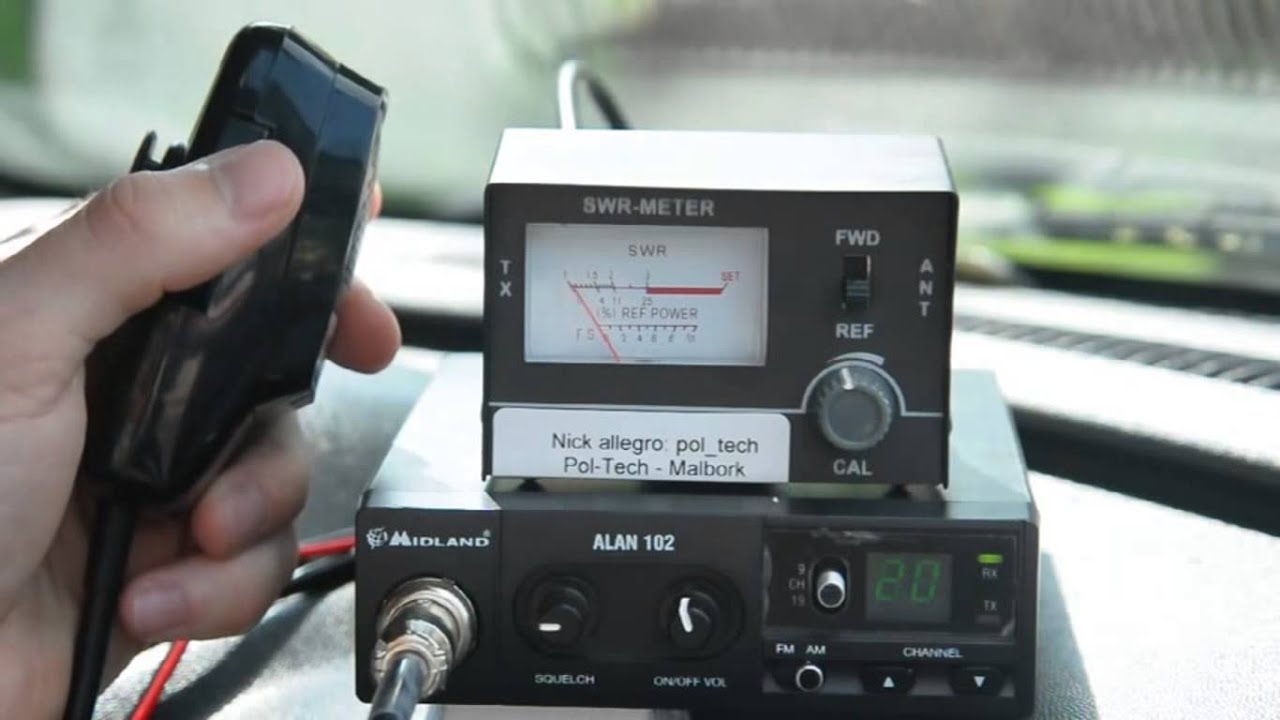 JAK USTAWIĆ ANTENĘ CB - REFLEKTOMETR SWR MIERNIK DF2463 - INSTRUKCJA