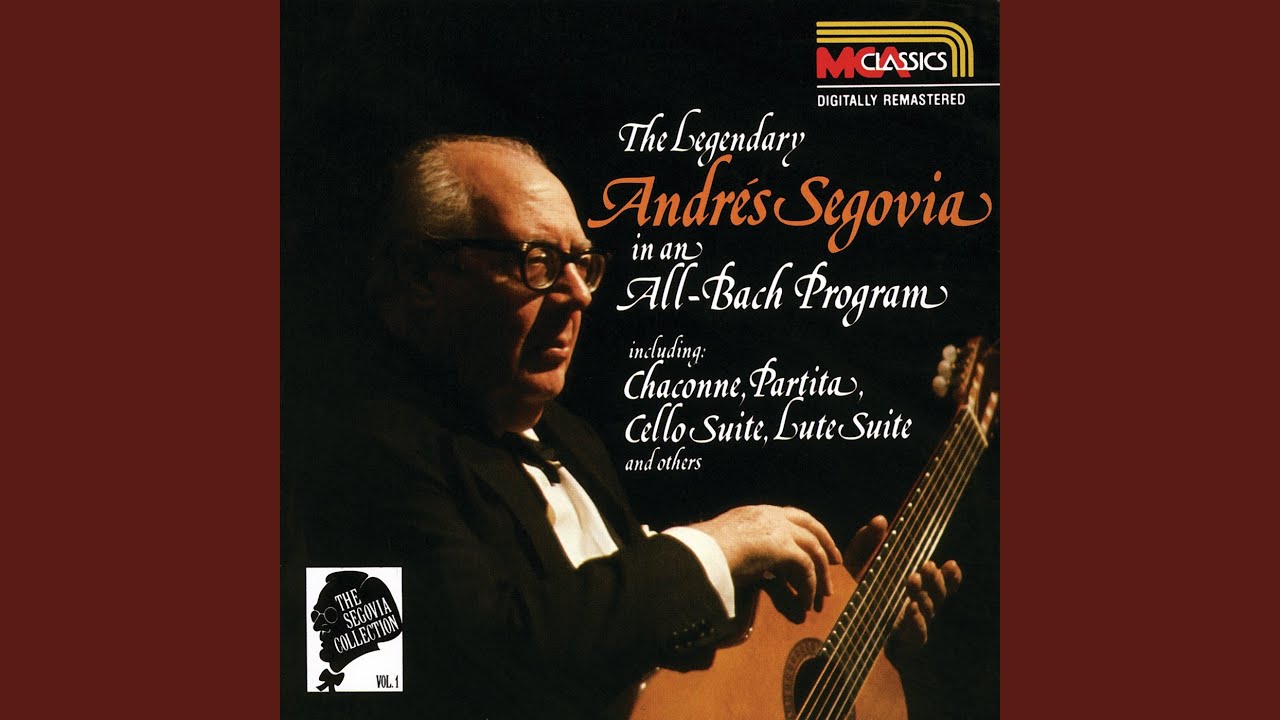 J.S. Bach: Cello Suite No. 3 in C Major BWV 1009: 5. Bourrée I - Bourrée II (Arr. Segovia for...